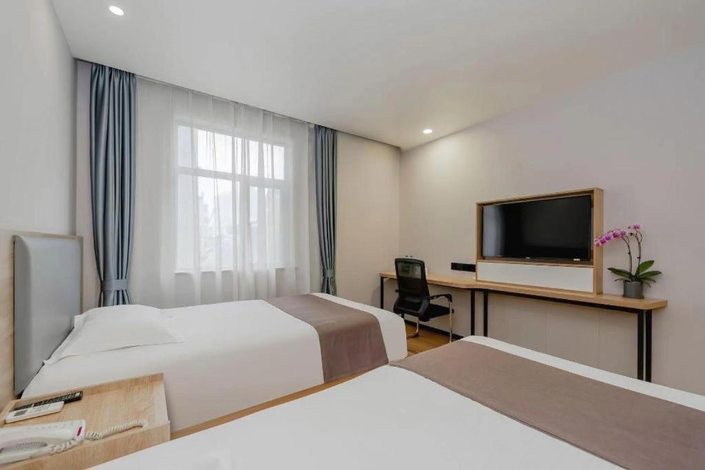 Greentree Inn Nanjing Confucius Temple Sanshan Street Subway Station Express Hotel Exterior foto